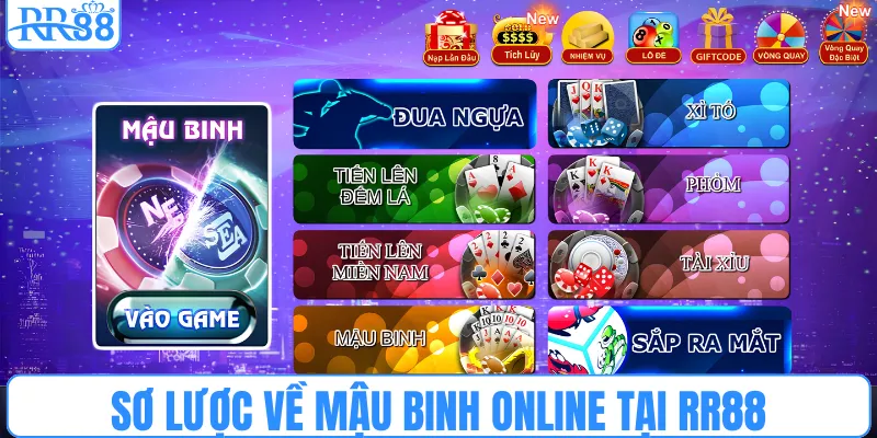 Sơ lược về mậu binh online tại RR88